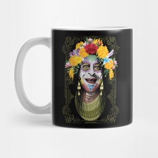 Lady dia de los muertos Mug